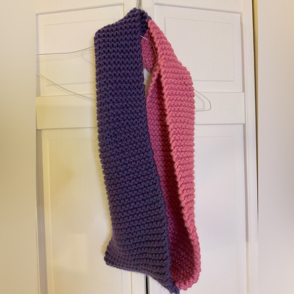 Chunky Hand Knitted Scarf ~ NWOT